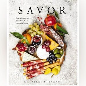 Coffee Table book Savor: Entertaining with Charcuterie, Cheese & More.